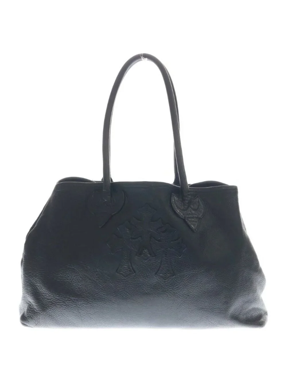 Chrome Hearts Tote Snp Leather Black